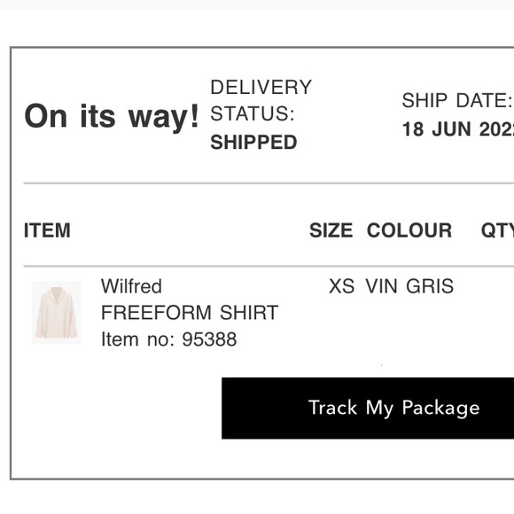 Aritzia Wilfred Freeform Shirt - Picture 6 of 6